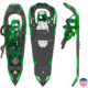 Crescent Moon Sawtooth 27 Snowshoes, Green, 760625