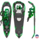 Crescent Moon Sawtooth 27 Snowshoes, Green, GOLD9-GREEN