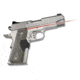 Crimson Trace 1911 Lasergrip Full size in Olive Drab w/ S&amp;W logo, Red, Full Size LG-401ODSW DEMO