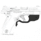 Crimson Trace Laserguard Red S&amp;w Bodyguard 2.0