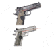 Crimson Trace Full Size 1911 Lasergrip, Desert Tan, Olive Drab
