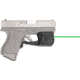 Crimson Trace Laser Guard Pro Weapon Light for Glock , CR2, Green, 150 Lumens, Black, LL-803G