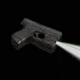 Crimson Trace Laser Guard Pro Weapon Light for Glock , CR2, Green, 150 Lumens, Black, LL-803G