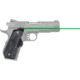 Crimson Trace Green Master Series Lasergrip G10 for 1911 Bobtail Pistol, Black/Gray LG-906G