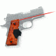 Crimson Trace Burlwood Lasergrip - 1911C Officer's Compact &amp; Defender LG404P1 