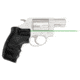 Crimson Trace Lasergrips-S&W-J-Frame Round Butt-Green LG-350G-S