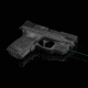 Crimson Trace Laserguard Green Laser for Smith and Wesson M/P 45 Shield, LG-485G