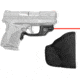 Crimson Trace LaserGuard Laser Sight for Springfield XD-S, Front Activation, with Medium Holster, Black, LG-469H
