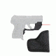 Crimson Trace Laserguard Red Laser Fits Ruger LCP II w/Pocket Holster, Black, LG-497-H