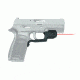 Crimson Trace Laserguard Red Laser Sight, Black, 5mW, 620-670nm, For Sig Sauer P320, LG-420