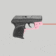 Crimson Trace Laserguard Red Laser Sight for Ruger LCP, Pink, LG-431-PINK
