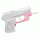 Crimson Trace Laserguard Red Laser Sight for Ruger LCP, Pink, LG-431-PINK