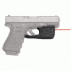 Crimson Trace Laserguard Pro for Glock Gen 3 and 4, 17/19/22/35/37/38, Red, Clam Pack LL-807-S