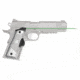 Crimson Trace Master Series Green Laser for 1911 Full-Size Aluminum Silver LG-922G