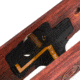 Crimson Trace Master LaserGrip Full Size 1911 Round Heel, Rosewood LG-907