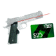 Crimson Trace Master Series Red Laser Grip for 1911 Full-Size, Green G10 handle, w/ 25 Dollar Email Gift Certificate, LG-910-LG-910-KIT2