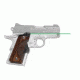 Demo, Crimson Trace Master Series Lasergrip w/ Green Laser for 1911 Compact, Walnut, LG-909G