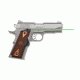 Crimson Trace Master Series Cocobolo Diamond Lasergrips, Green Laser, Fits Full-Size 1911, Black/Brown, LG-920G