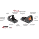 Crimson Trace RAD Mircro Red Dot Sight, 3 MOA Red Dot Reticle, Black, 01-01800