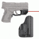 Crimson Trace Red Laser for Springfield Armory XD MOD.2 with BladeTech IWB Holster, Black LG-496-HBT