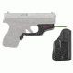 Crimson Trace Red Laserguard for Glock 42 w/Blade Tech IWB Holster, LG-443-HBT-G42