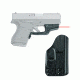 Crimson Trace Red Laserguard For Glock 43 w/Blade Tech IWB Holster, LG-443-HBT