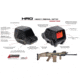 Crimson Trace Reflex Sight HRO Integrated Pic Rail Mount, 2 MOA RED DOT, 01-01810