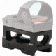 Crimson Trace Riser Long Gun Red Dot Sight Mount, Lower Third w/ Screw, Long Guns, 01-00380