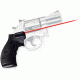 Crimson Trace Rubber Lasergrip - Smith &amp; Wesson K/L Frame, Round Butt, Black LG306