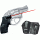 Crimson Trace Ruger LCR Laser Sight, GOULD, Grip and Leather Holster Combo LG-411H GOULD