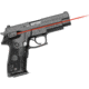 Crimson Trace Sig Sauer P226- LaserGrips-Front Activation, Dual Can IR/Red, Black LGD-426C