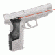 Crimson Trace LaserGrip Full-Frame Springfield XD(M) Laser Sight, Polymer LG-487