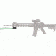 Crimson Trace Tactical Light for Picatinny or Similar Rail Equipped Long Guns with at least 2-3/4 in of rail length, 300 Lumen Green Laser, Black, CMR-300