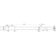 Criterion Barrels DPMS Pattern Barrel, 6.5 Creedmoor, 18 inch, Hybrid, 1-8 Twist, 5/8x24 TPI, Nitride Coated, Black, 1018S65-HYR-N