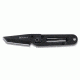 CRKT K.I.S.S. in the Dark Knife - Black, Tanto Blade, Razor-Sharp Edge 5500K