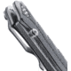 CRKT ASSISTED OPENING LOCKING LINER, Crack Shot Compact, Triple Point Serrations, Black and Gray, 3.5 R1206