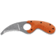 CRKT Bear Claw ER Knife-Orange Handle, Blunt Tip, Nylon Sheath, Serrated Edge 2510ER