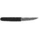 CRKT Burnley Obake - 3.64in. Blade w/ Acid Etch Pattern, Black Paracord Wrapped Handle, Sheath 2367