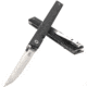 CRKT CEO Folding Knife by Richard Rogers, Locking Liner, 3.107 in 8Cr13MoV Steel Blade, Glass Reinforced Nylon Handle, Black, 7096