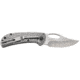 CRKT Chehalem, Designed By Eric Ochs in Sherwood, Folding Knife W/Frame Lock, 2.76in, Plain Edge, Satin Finish, Stainless Handle, 6540