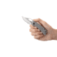 CRKT Chehalem, Designed By Eric Ochs in Sherwood, Folding Knife W/Frame Lock, 2.76in, Plain Edge, Satin Finish, Stainless Handle, 6540
