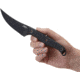 CRKT Clever Girl Fixed Blade Knife w/Sheath, 4.6in 54-56 HRC Plain Blade, G10 Handle CR 2709C