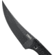 CRKT Clever Girl Fixed Blade Knife w/Sheath, 4.6in 54-56 HRC Plain Blade, G10 Handle CR 2709C