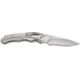 CRKT Cobia Assisted Open Folding Knife by Matthew Lerch,2.94in Satin Drop Point Plain Edge,Satin Handle CR7040