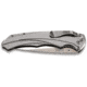 CRKT Cobia Assisted Open Folding Knife by Matthew Lerch,2.94in Satin Drop Point Plain Edge,Satin Handle CR7040