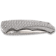 CRKT Cobia Assisted Open Folding Knife by Matthew Lerch,2.94in Satin Drop Point Plain Edge,Satin Handle CR7040