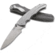 CRKT Cobia Assisted Open Folding Knife by Matthew Lerch,2.94in Satin Drop Point Plain Edge,Satin Handle CR7040