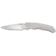 CRKT Cobia Assisted Open Folding Knife by Matthew Lerch,2.94in Satin Drop Point Plain Edge,Satin Handle CR7040