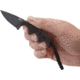 CRKT Columbia River Folts Minimalist Drop Point Knife, Black 2384K