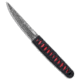 Crkt CRKT Burnley Obake Fixed Blade Knife Red 3.64" Gray TiNi 2367R, Black/Red, Stainless Steel, adult, BHQ-72808